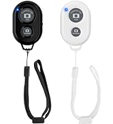 Wireless Camera Remote Shutter for Smartphones (2 Pack), Zttopo Wireless Phone Camera Remote Cont...