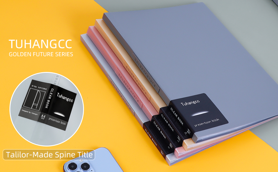binder with palstic sleeves