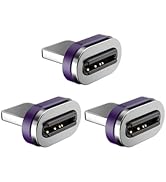 EndlesShine Magnetic Adapter Tips 3 Pack 24 PINS USB2.0 Replacement OTG Tips for i Products Magne...