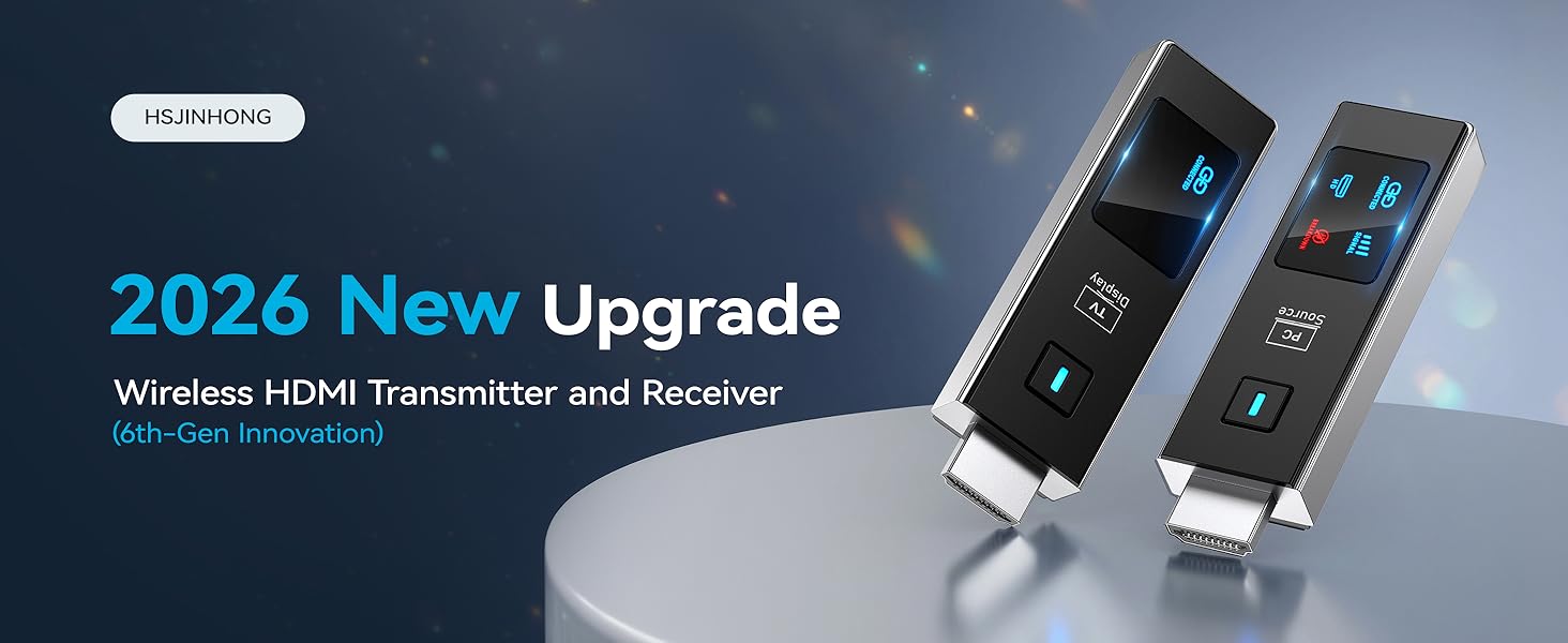 Wireless HDMI Transmitter and Receiver