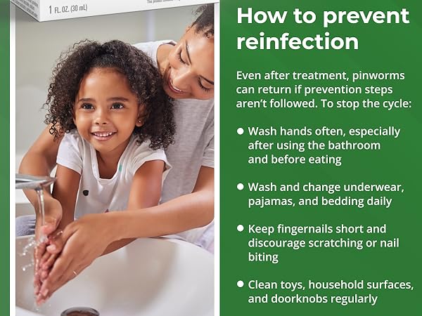how to prevent reinfection of pinworm