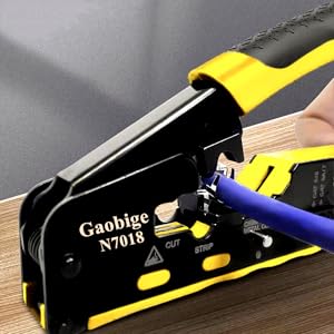 Professional Cat7 Dovetail Dlamping/Fixed Buckle Crimping