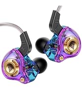 Jacuate Wired Gaming Headphones IEM Earphones with 1DD,QKZ Ak6 SRS in Ear Monitor, HiFi Earbuds, ...