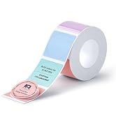 NIIMBOT Round Labels for B21/B1/B3S Label Printers, Thermal Stickers 1.61 