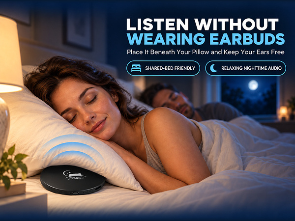 Pillow Speaker Bluetooth Wireless