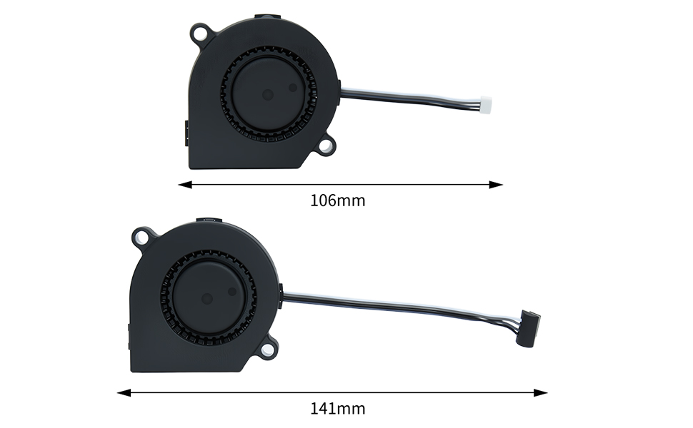 ELVES 3D Printer DC24V Extruder Hotend Cooling Fan 5015