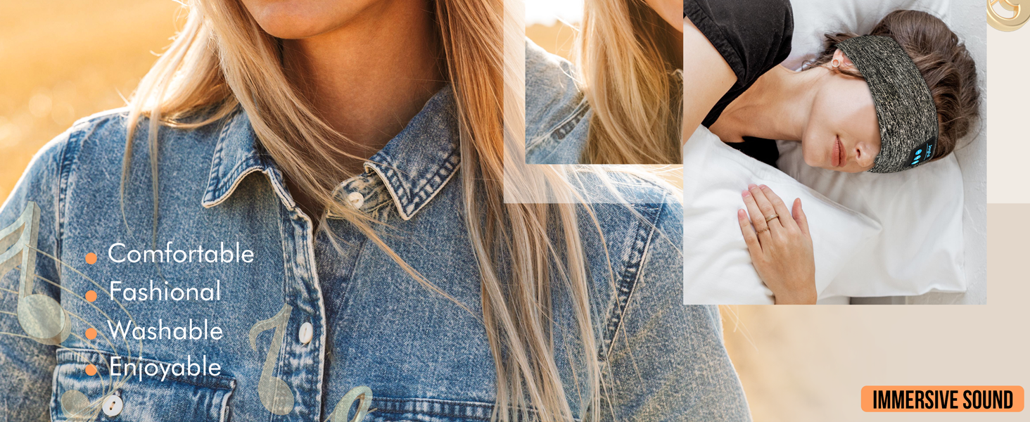 Bluetooth 5.3 Headband