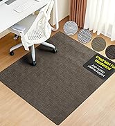 BAGAIL Office Chair Mat for Hardwood Floor, 35"x47" Heavy Duty Computer Chair Mat - Fast Flat &amp; S...