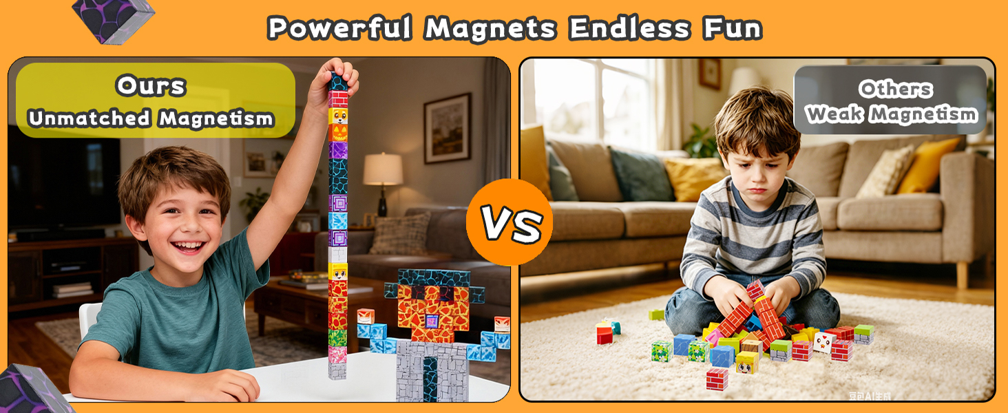 magnetic building block