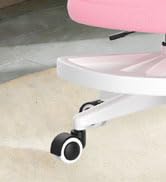 Adjustable Kids Desk Chair, Ergonomic Children Study Computer Chair with Footrest &amp; Flip-up Armre...