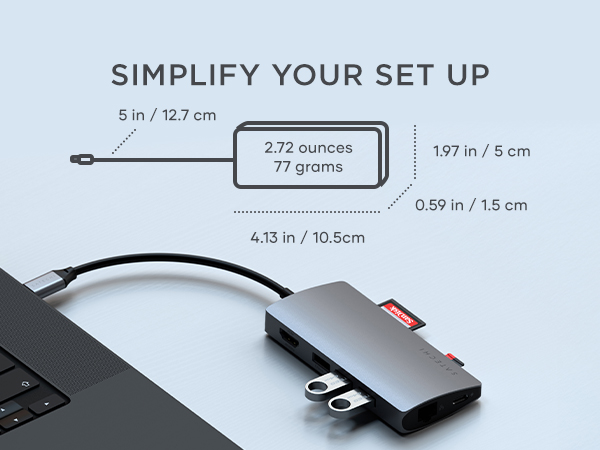 USB-C Multiport Adapter V2 - Premium