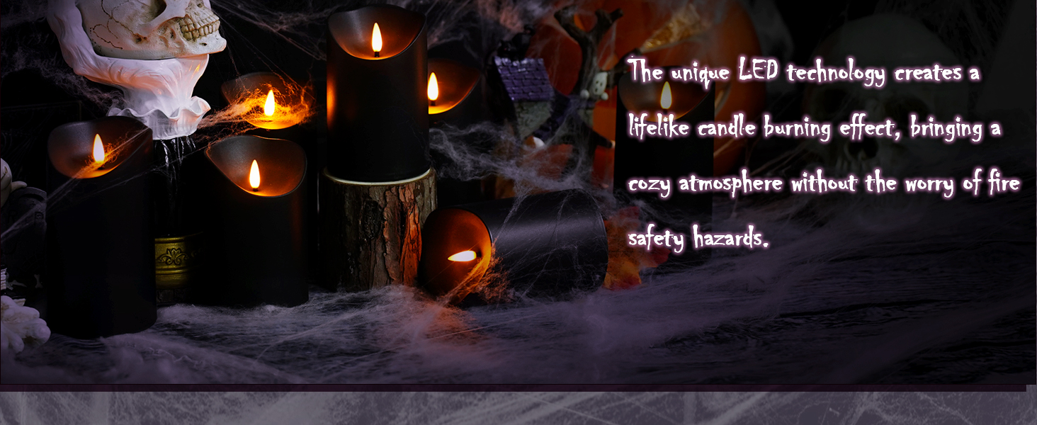 Halloween Decoration battery operated candles