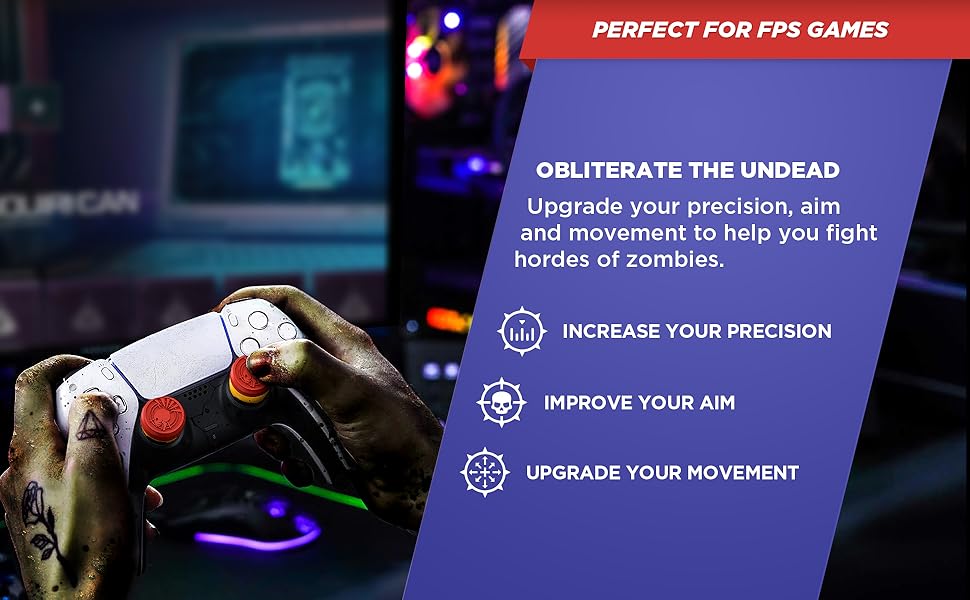 COD Deadshot Daquiri Performance Thumbsticks XBox Playstation