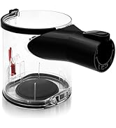 Garbage fighter Dust Bin for Dyson V6 DC58 DC59 DC62 DC74 Vacuum Cleaner Canister, Dust Bin Repla...