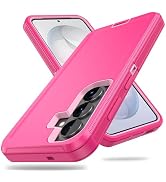 ACAGET for Samsung Galaxy S26 Case for Women, Heavy Duty Matte Non Slip Armor Cover with Anti Dus...