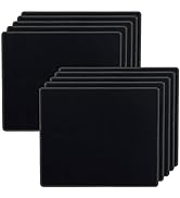 SaiTech IT10 Pack Mouse Pad with Stitched Edges Mousepads Bulk Non-Slip Rubber Base, Waterproof C...