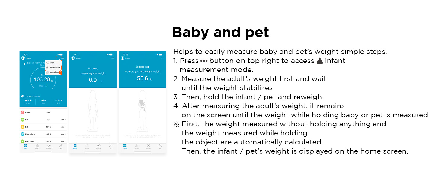 mooas smart scale digital scale bathroom weight scale fat muccle