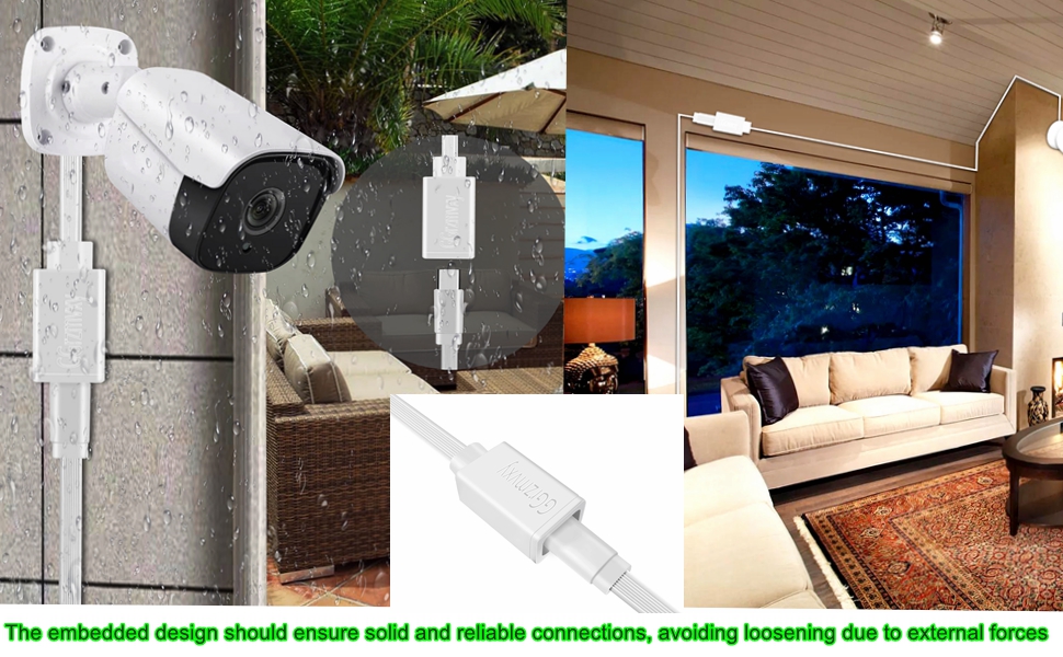 Long Flat USB C Extension Cable