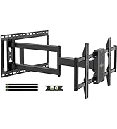 USX Mount Long Arm Full Motion TV Wall Mount for Most 42-90 inch TV 40 Inch Extension TV Mount,Wa...