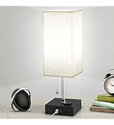 Table Lamp with USB Port