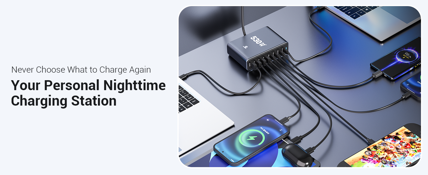USB C Charging Station