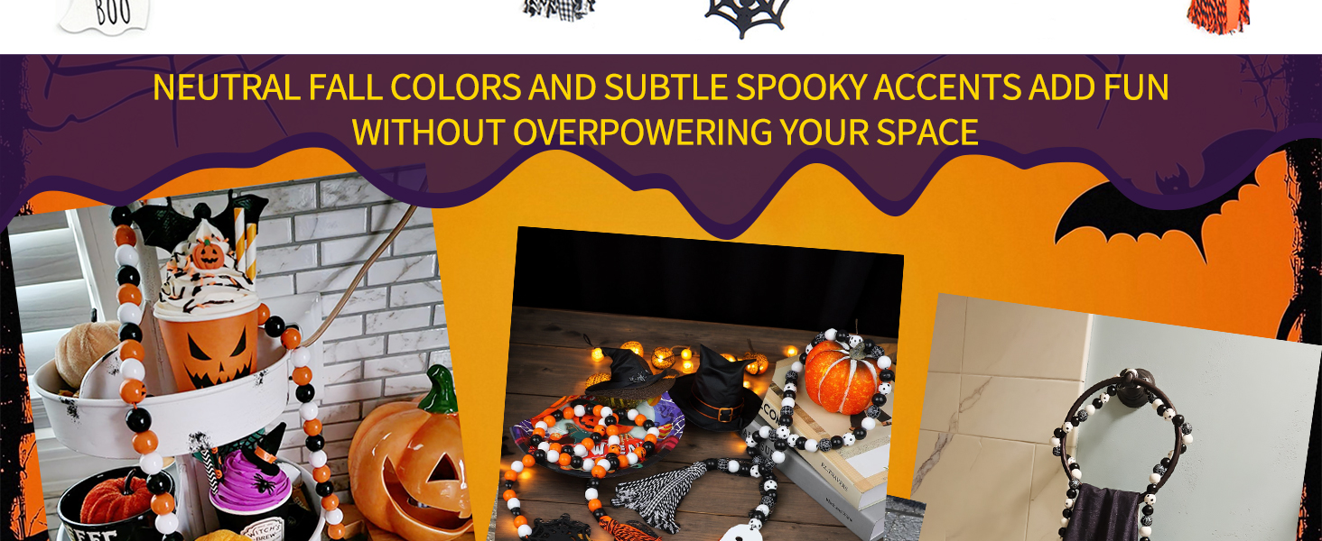 halloween tiered tray decor