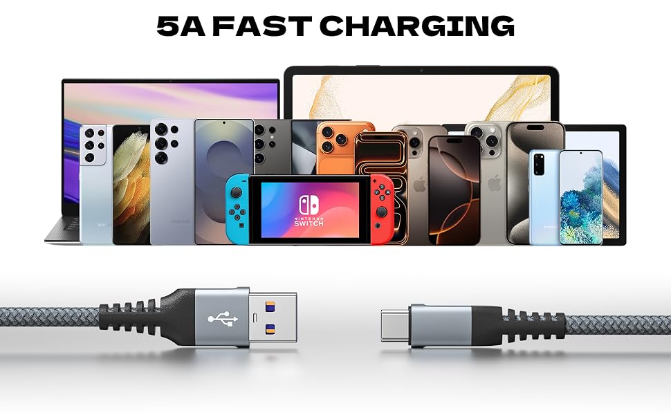 60W UAB A TO USB C CABLE