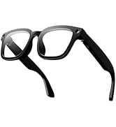 ZXQ Smart AI Camera Sunglasses, Black Frame with Dark Lenses, Digital Recording Eyewear for Photo...