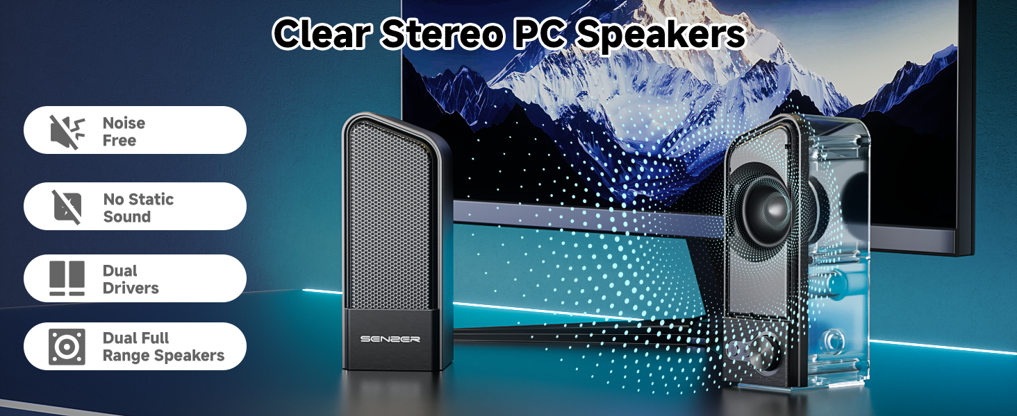 computer speakers for desktop pc