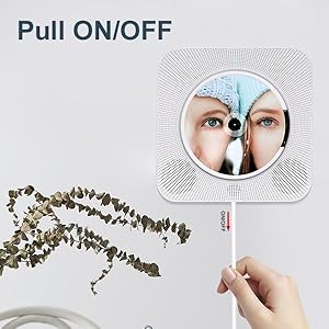 Wall Mountable CD Player Bluetooth Desktop CD Player Speakers