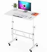 Klvied Standing Desk Adjustable Height,White