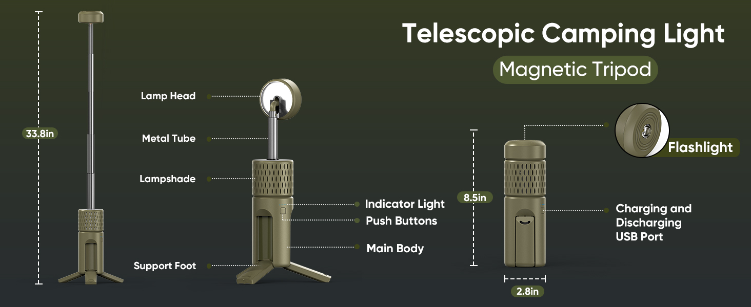 rechargeable spotlight