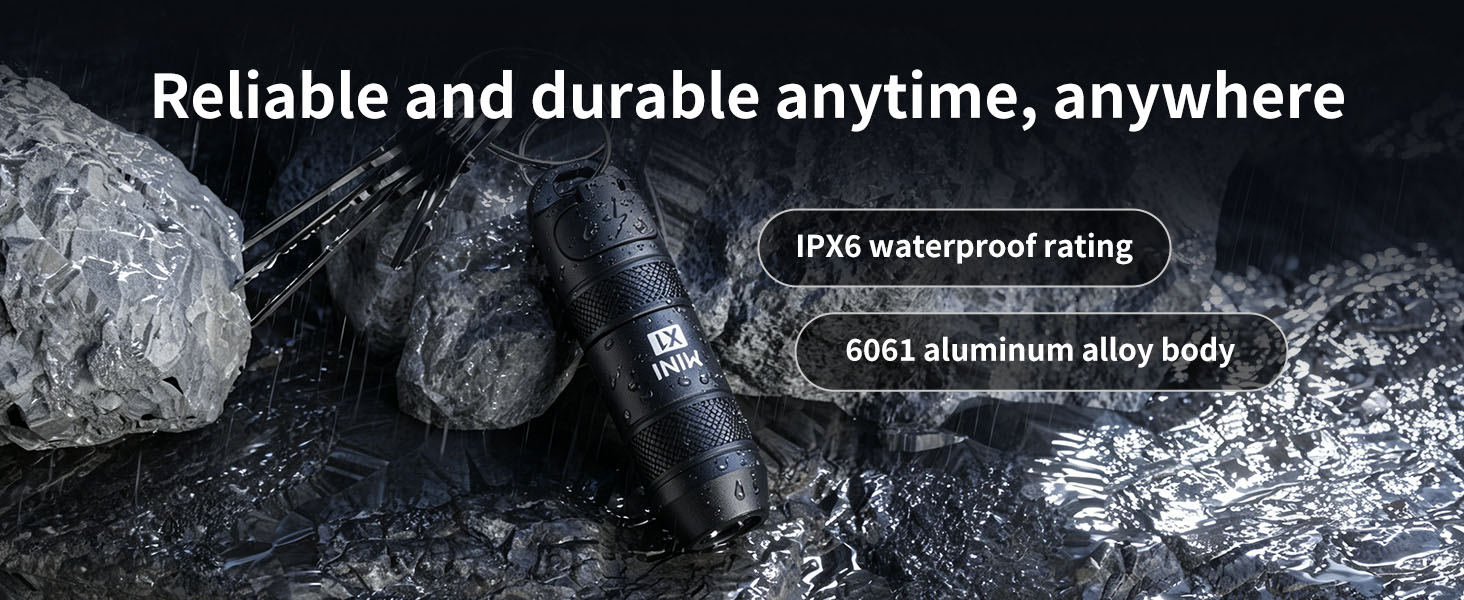 rechargeable pocket flashlight