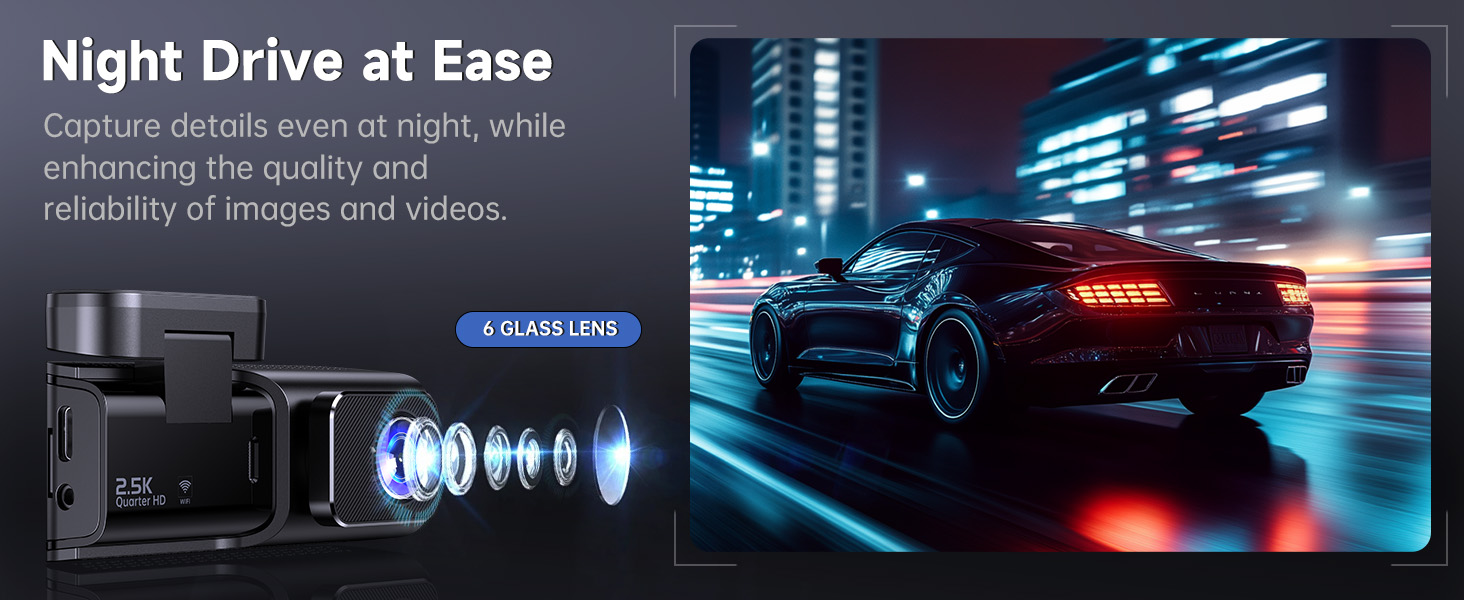 super night vision dash cam