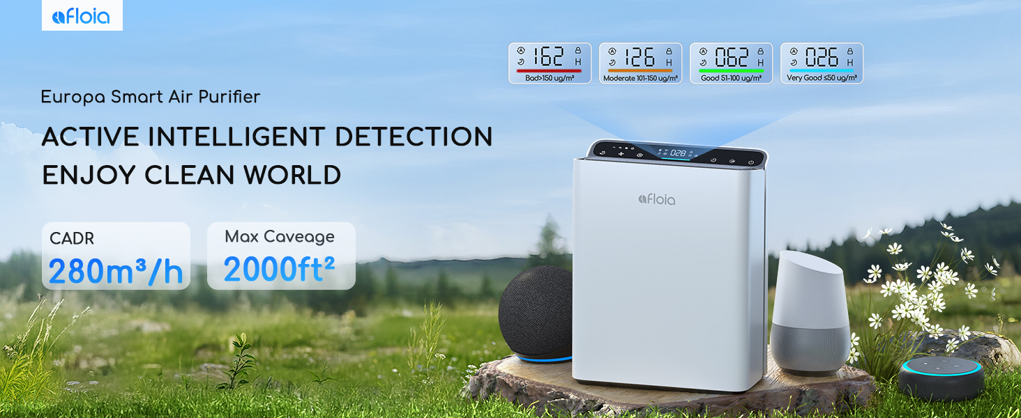 Afloia WiFi smart air purifier