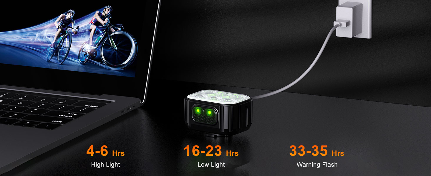 bike lights for night riding rechargeable