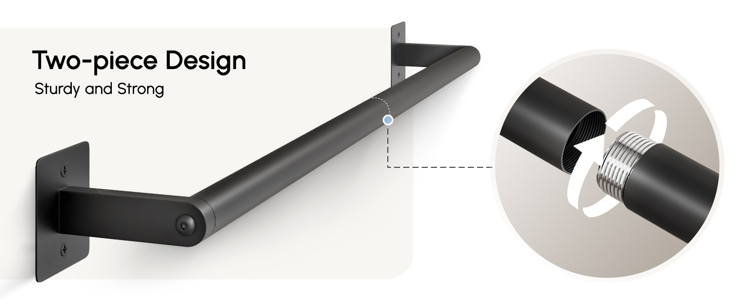 towel bar for bathroom