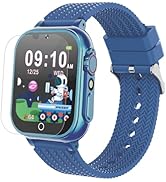 Goodatech Kids Smart Watch for Boys Girls, 1.5'' Smartwatch with 26 Puzzle Games,HD Camera,Video ...