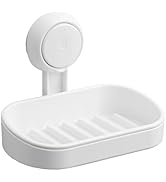 TAILI Soap Holder Soap Dish for Shower, Suction Cup Soap Holder for Shower Wall, Bathroom Accesso...