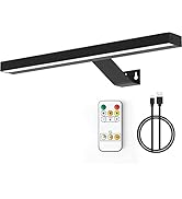 MIOBLUE Wireless Picture Lights,Rechargeable Battery Art Display Light with Remote Control, Dimma...