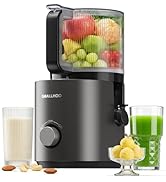 3-in-1 Juicer Machines, Cold Press Juicer 7“ Large Chute &amp; 120oz – for Whole Vegetables &amp; Fruits,...