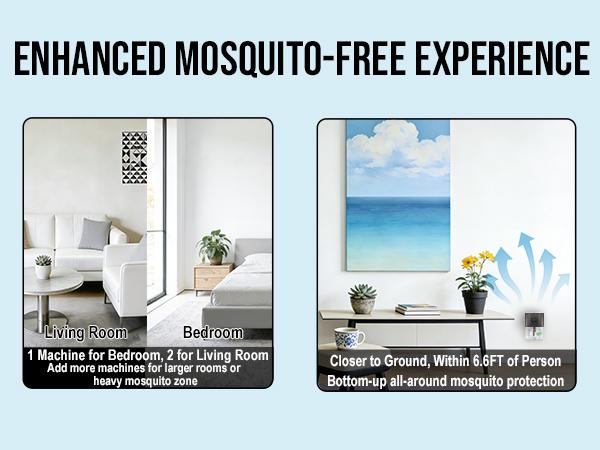 ENHANCED MOSQUITO-FREE EXPERIENCE
