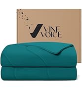 Soft Cooling Comforter, Full/Queen Cooling Blankets for Hot Sleepers, Double-Sided All-Season Col...