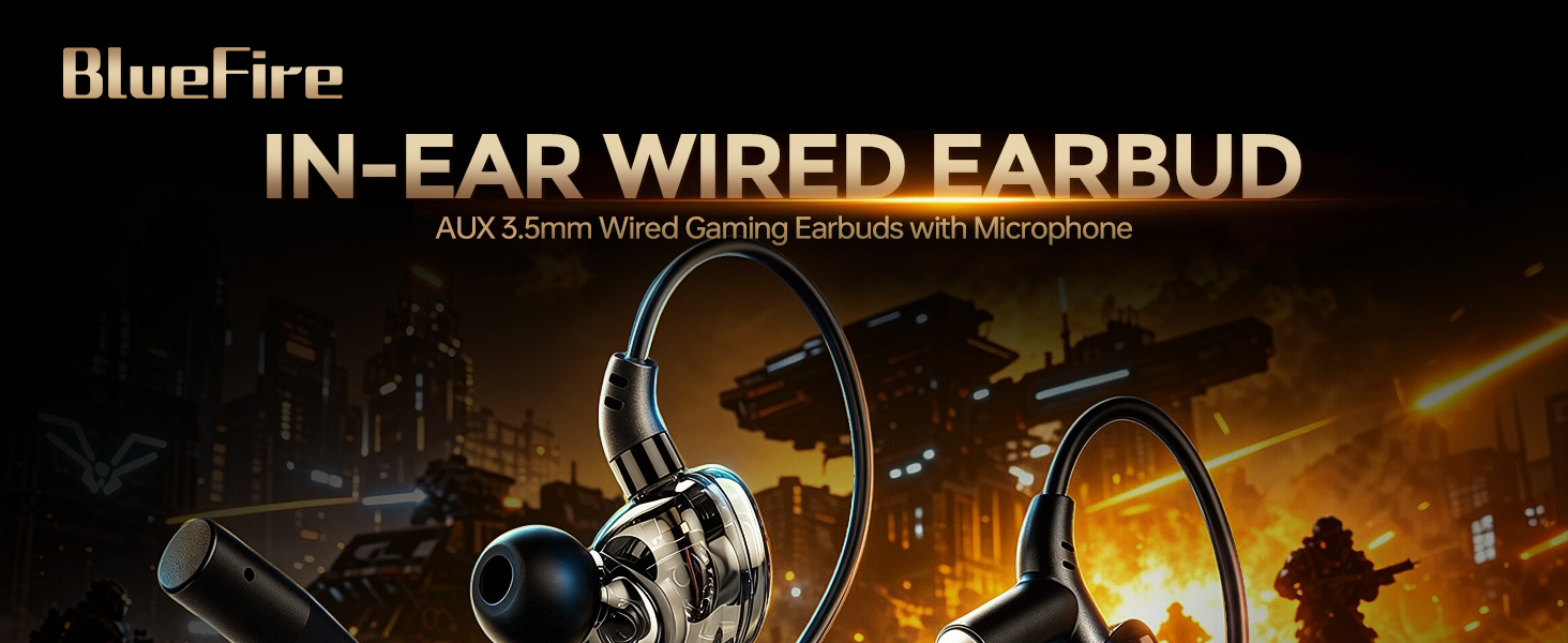 Wired Gaming Earbuds 1