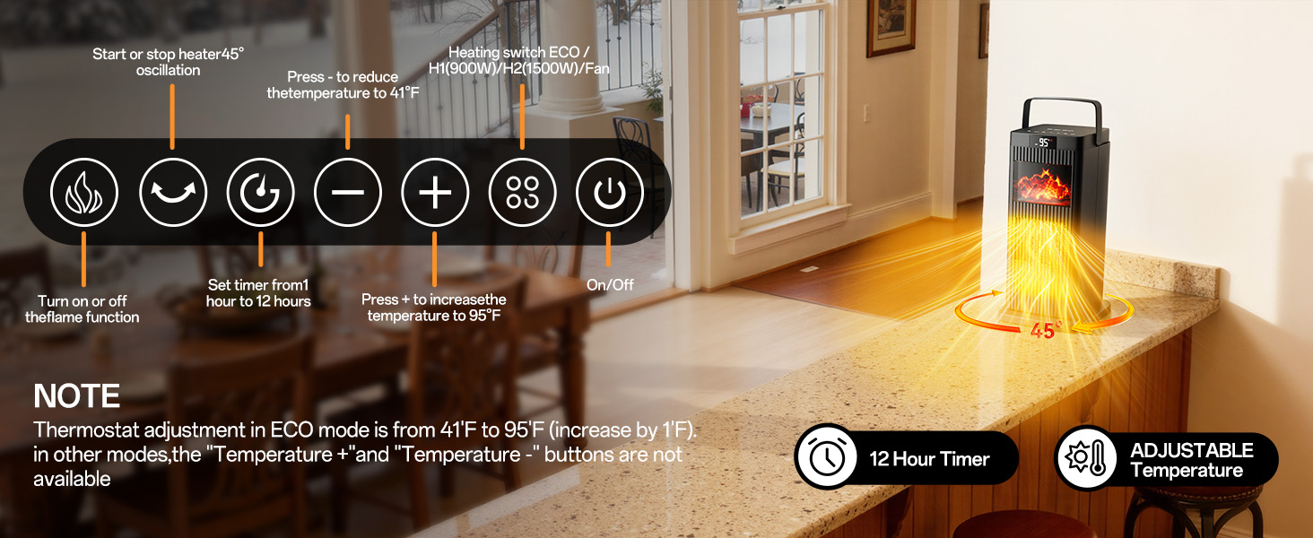 ELECTRIC SPACE HEATER
