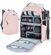 BAGSMART Camera Backpack, DSLR SLR Camera Bag Backpack Fits 15.6 Inch Laptop,Anti-Theft Waterproo...