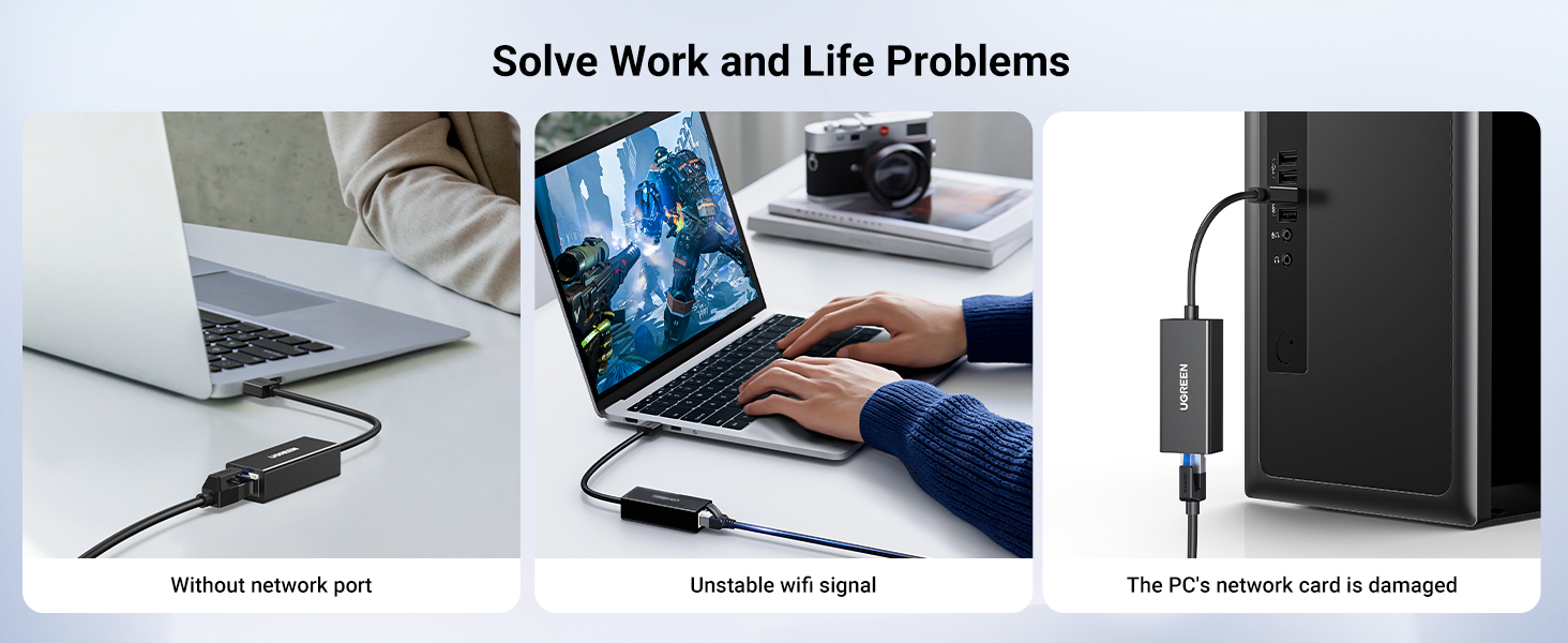 UGREEN USB-A to Ethernet Adapter