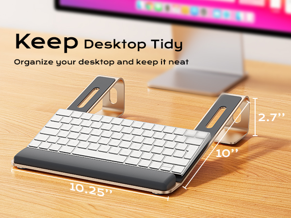 Portable Laptop Stand for Desk,Metal Foldable Laptop Riser,Portable Laptop Holder Mount