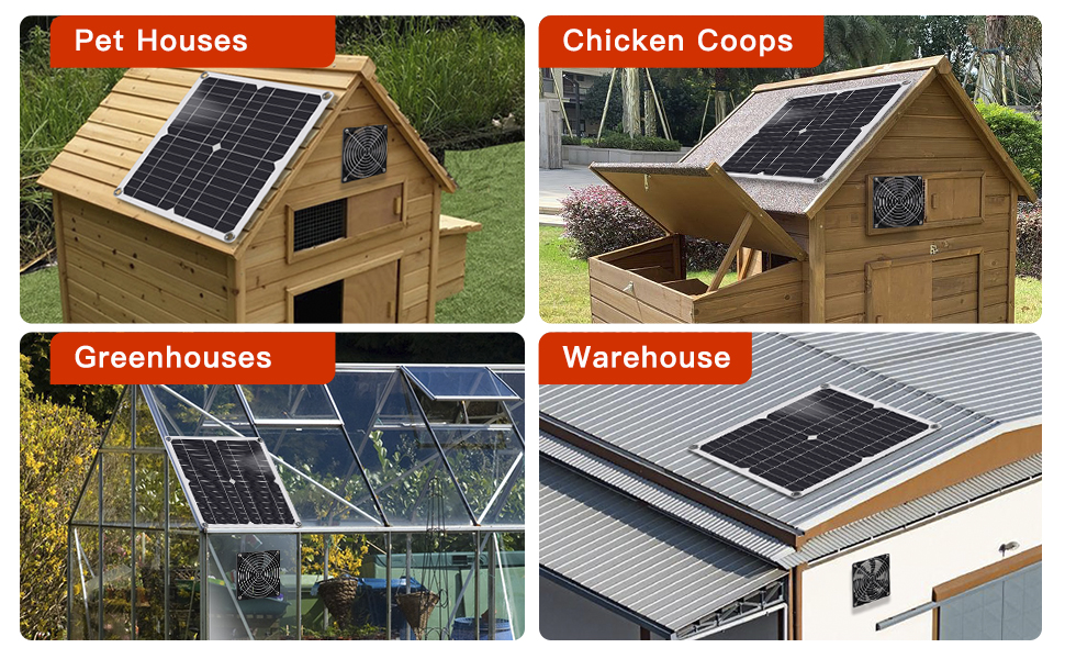 Solar Fan Kit
