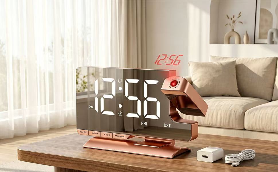 projection alarm clock